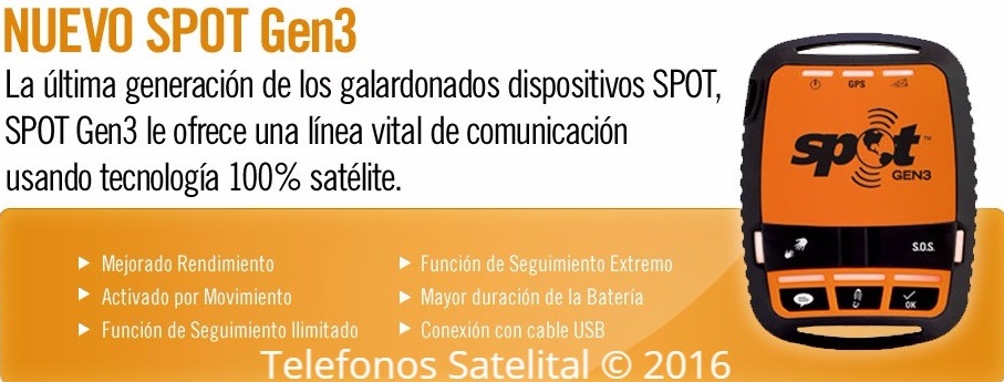 Nuevo Spot Trace Gen 3 rastreador personal o para Mineros Campistas Pescadores en venta en mexico